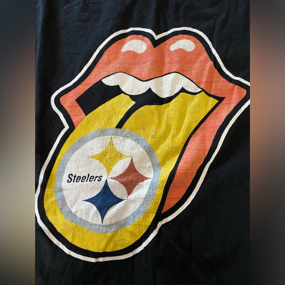 Steelers x Rolling Stones t shirt